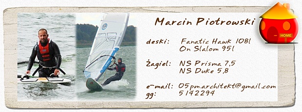 Marcin Piotrowski windsurfing