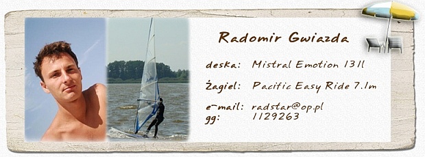 Radomir Gwiazda windsurfing